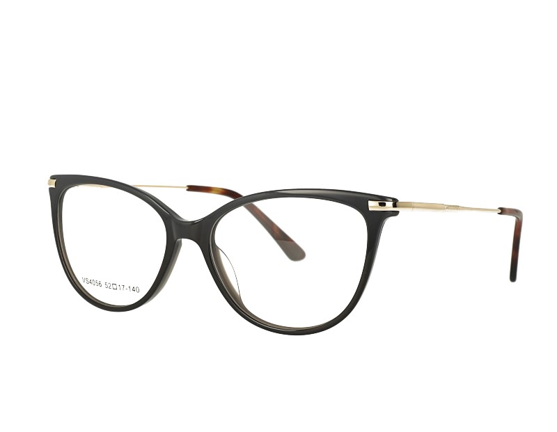 Woman's Acetate Optical Frame with spring hinge,Combination Frame ...