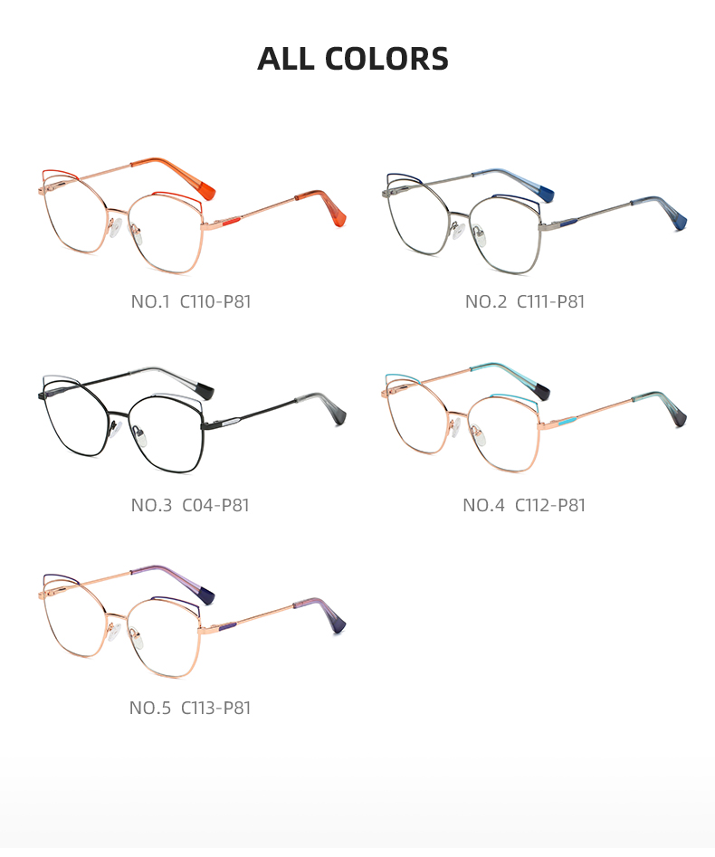 INS HOT Woman's Fashion Optical frame Cat Eye Vintage Eyeglasses