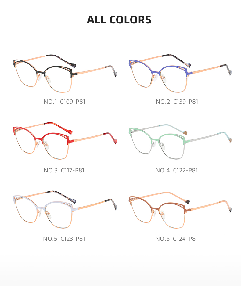 INS HOT Woman's Fashion Optical frame Cat Eye Vintage Eyeglasses