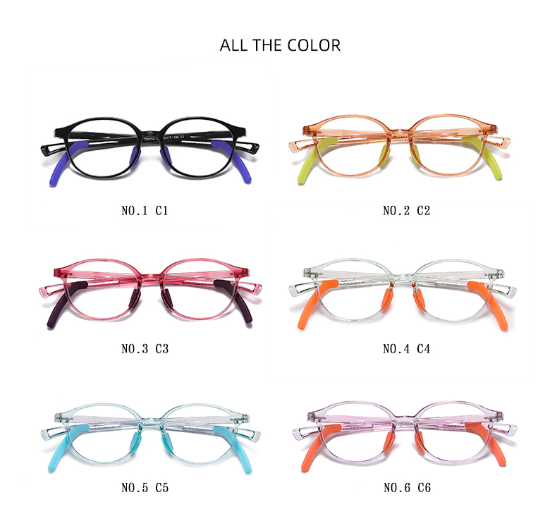 45size Kid TR90 Optical frame Fashion Eyeglasses  Eyewear