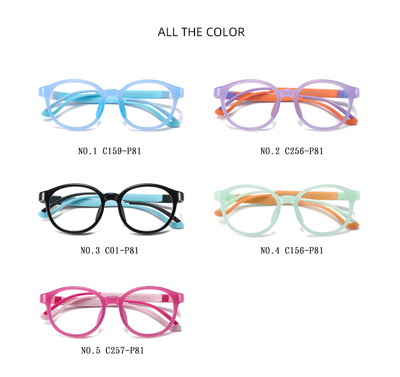 44 Size KidsTR90 Optical frame Fashion Eyeglasses  Eyewear