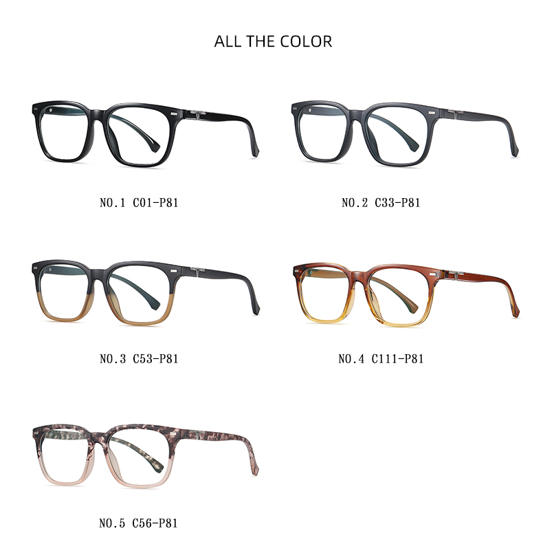 Full Rim Square Optical Frame Desginer Eyeglasses