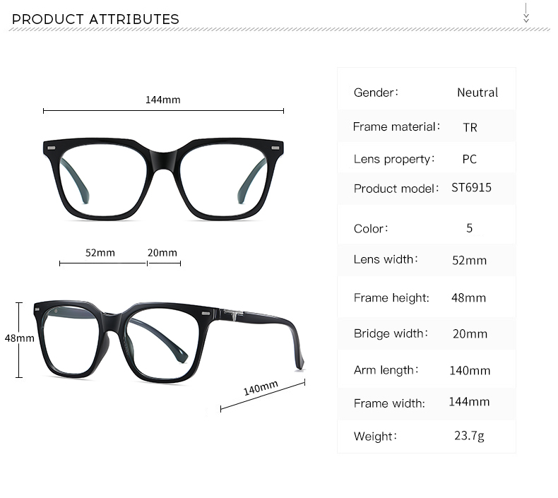 Vintage Full Rim  Optical Frame Retro Desginer Eyeglasses