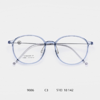 2023 New TR90 and titanium Eyewear combination Optical frame
