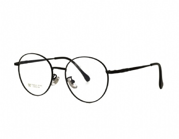 51 Size Unisex Oval Titanium Eyewear Retro Designer Optical frame Vintage Eyeglasses