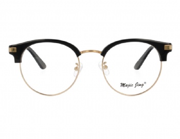 Acetate Stainless Steel Eyewear Combination Optical Frame