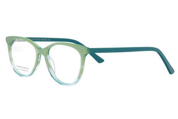 Acetate optical frame with spring hinge