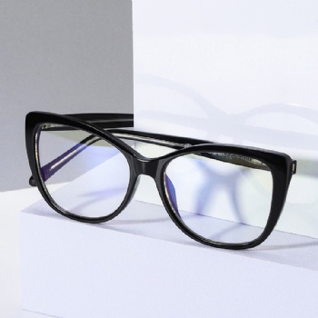 Cat Eye Optical frame TR90 CP Mixed Eyeglasses Spring Hinge