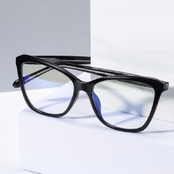 Cat Eye Optical frame TR90 CP Mixed Eyeglasses Spring Hinge