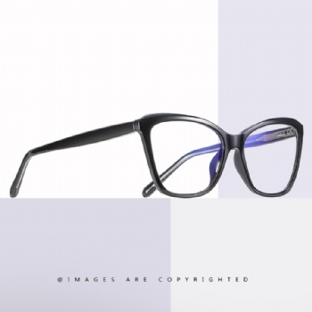 Cat Eye Optical frame TR90 CP Mixed Eyeglasses Spring Hinge
