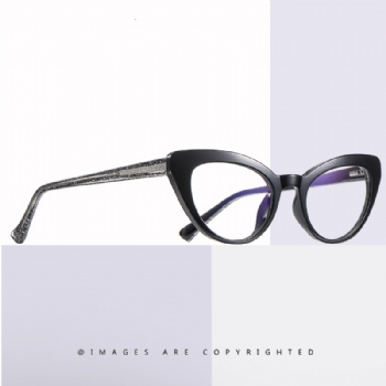 Cat Eye Optical frame TR90 CP Temple  Eyeglasses Spring Hinge