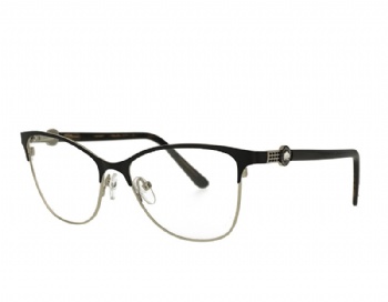 Cat eye womans metal eyewear glasses