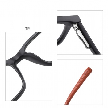 Classic Rectangle Optical frame TR90 Eyeglasses Spring Hinge Eyewear