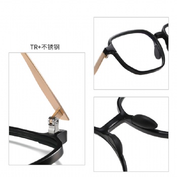 Combination Optical frame TR90 Metal Temple  Eyeglasses