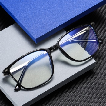 Full Rim Rectangle Optical Frame Combination Eyeglasses