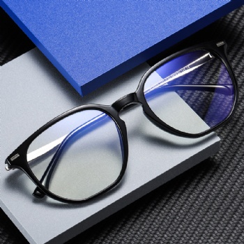 Full Rim Retro Style Optical Frame Combination Eyeglasses