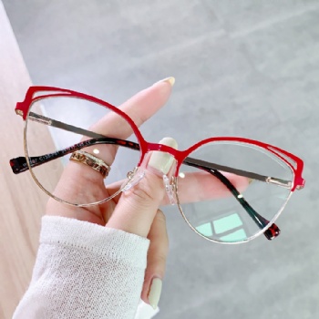 INS HOT Womans Fashion Optical frame Cat Eye  Eyeglasses Spring Hinge