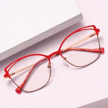 INS HOT Womans Fashion Optical frame Cat Eye  Eyeglasses Spring Hinge