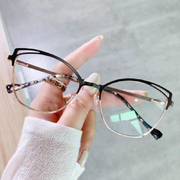 INS HOT Womans Fashion Optical frame Cat Eye  Eyeglasses Spring Hinge