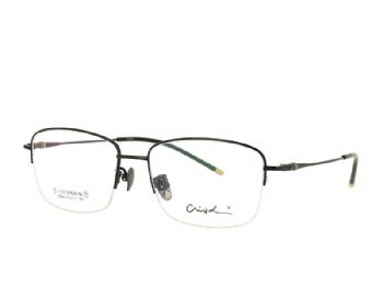 Man's Half Rim Pure Titanium Optical Eyeglasses  Frame