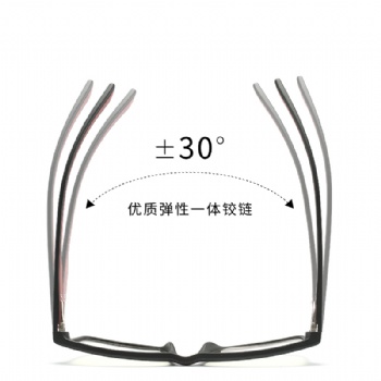 Man's Rectangle Optical frame TR90 Spring Hinge Eyeglasses Vintage Eyewear