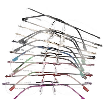 Memory metal Optical Eyeglasses  Frame