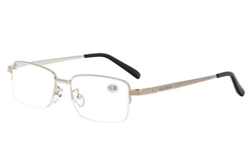 Metal Reading eyewear with anti blue  eyeglasses  ADD:+100~+400