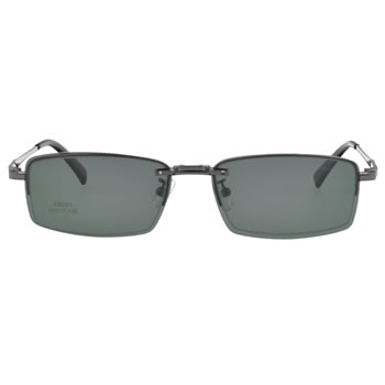 Metal polarized clip on sunglasses Optical frames