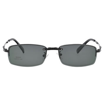 Metal polarized clip on sunglasses Optical frames