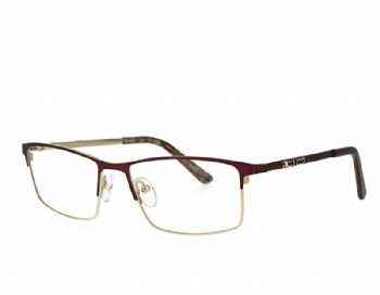 Rectangel womans stainless steel eyeglasses frame