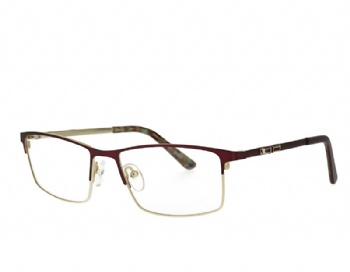 Rectangel womans stainless steel eyeglasses frame