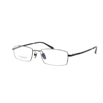 Rectangular Pure Titanium Optical Eyeglasses  Frame