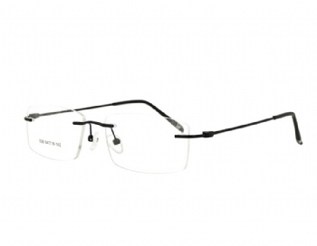 Rimless man's metal Optical frame Glasses