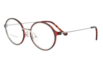 Round TR  eyewear  with metal temple