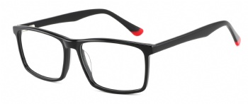 Sports Style Acetate Eyewear Spring Hinge