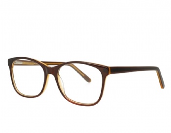 Square Acetate optical eyewear with spring hinge