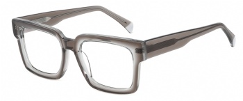 Thick Square Style Acetate Eyewear 3+2 Hinge