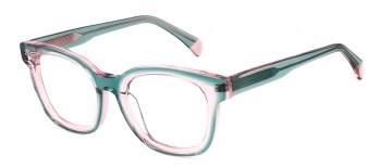 Thick Wayfarer Style Acetate Eyewear 3+2 Hinge