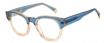 Thick Wayfarer Style Acetate Eyewear 3+2 Hinge