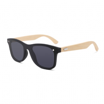 Unisex Natural Wayfarer Bamboo Hand Made UV400 Sunglasses