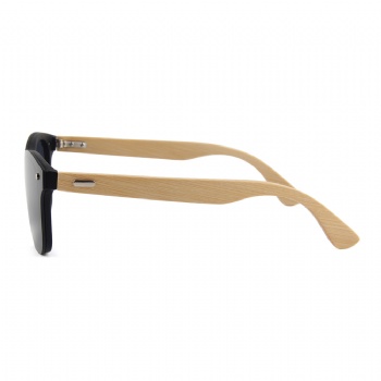 Unisex Natural Wayfarer Bamboo Hand Made UV400 Sunglasses