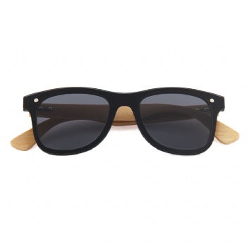 Unisex Natural Wayfarer Bamboo Hand Made UV400 Sunglasses