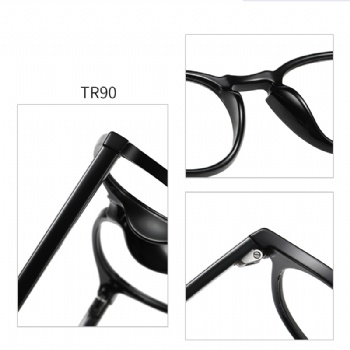 Unisex Oval Optical frame TR90 CP Mixed Eyeglasses