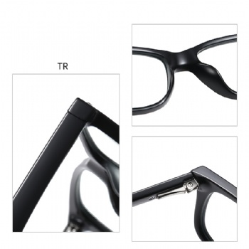 Unisex Classic Optical frame TR90 CP Mixed Eyeglasses Spring Hinge