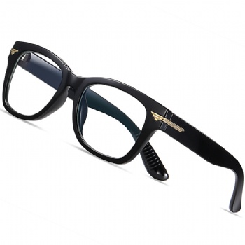Unisex Wayfarer Optical frame TR90 Spring Hinge Eyeglasses Vintage Eyewear