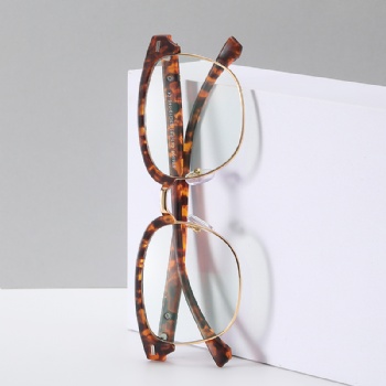 Vintage Retro Style Optical Frame Combination Eyeglasses