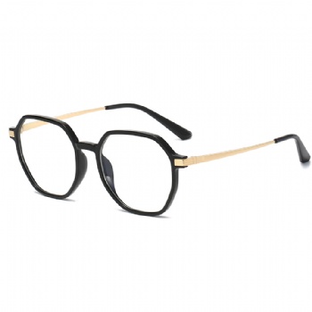Unisex Hexagon Optical frame Combination Eyeglasses Vintage Eyewear
