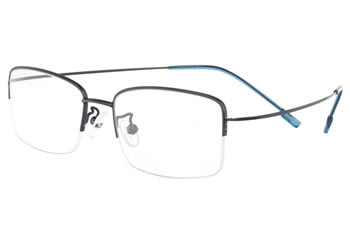 Hingless metal eyeglass myopia  eyewear RX optical frames