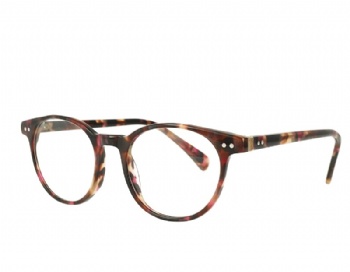 unisex oval acetate  prescription spectacles eyewear eyeglasses